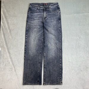 Denim Creation Mumbai Jeans Straight Leg Dark‎ Wash Mid Rise Womens Size 32
